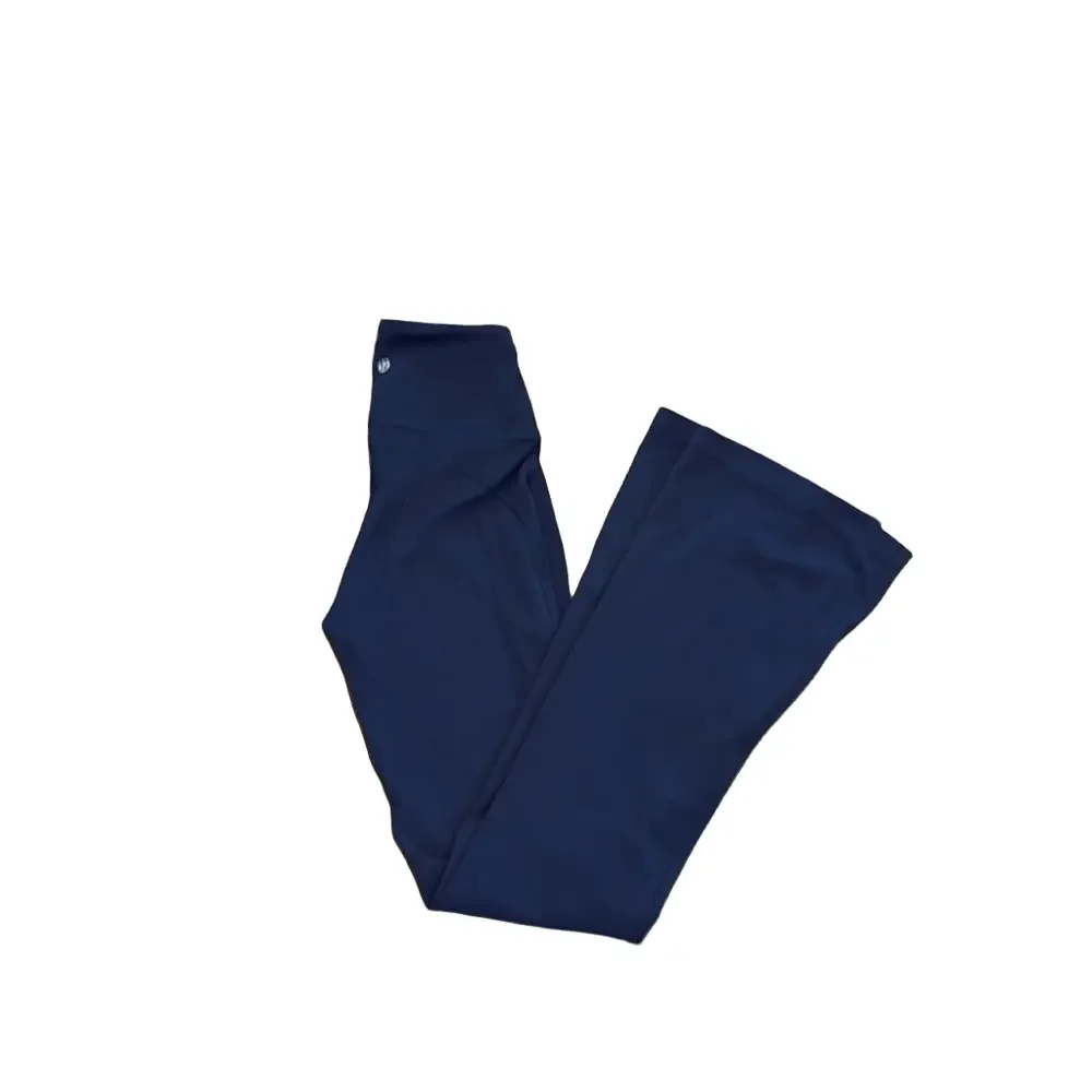 Lululemon Navy Blue Groove Flared Pant Leggings | Size 4, 33”